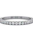 Milgrain Diamond Band