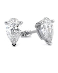 REGAL | Pear Diamond Earrings