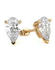 REGAL | Pear Diamond Earrings