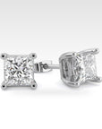 Regal Princess Diamond Stud Earrings