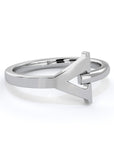 Y | White Gold Band
