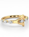 Y | Yellow Gold Diamond Band