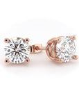 REGAL | Round Diamond Earrings