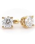 REGAL | Round Diamond Earrings