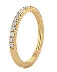 Milgrain Diamond Band