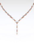 Y | Rose Marquise Diamond Necklace