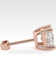 Regal Princess Diamond Stud Earrings, view 8