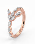 Y | Rose Gold Marquise Band