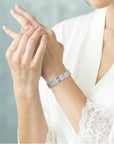 Y | White Diamond Bangle