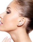REGAL | Heart Diamond Earrings