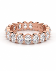 Oval Diamond Band 100%