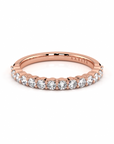 Round Natural or Lab-Grown Diamond Band 50%, view 7
