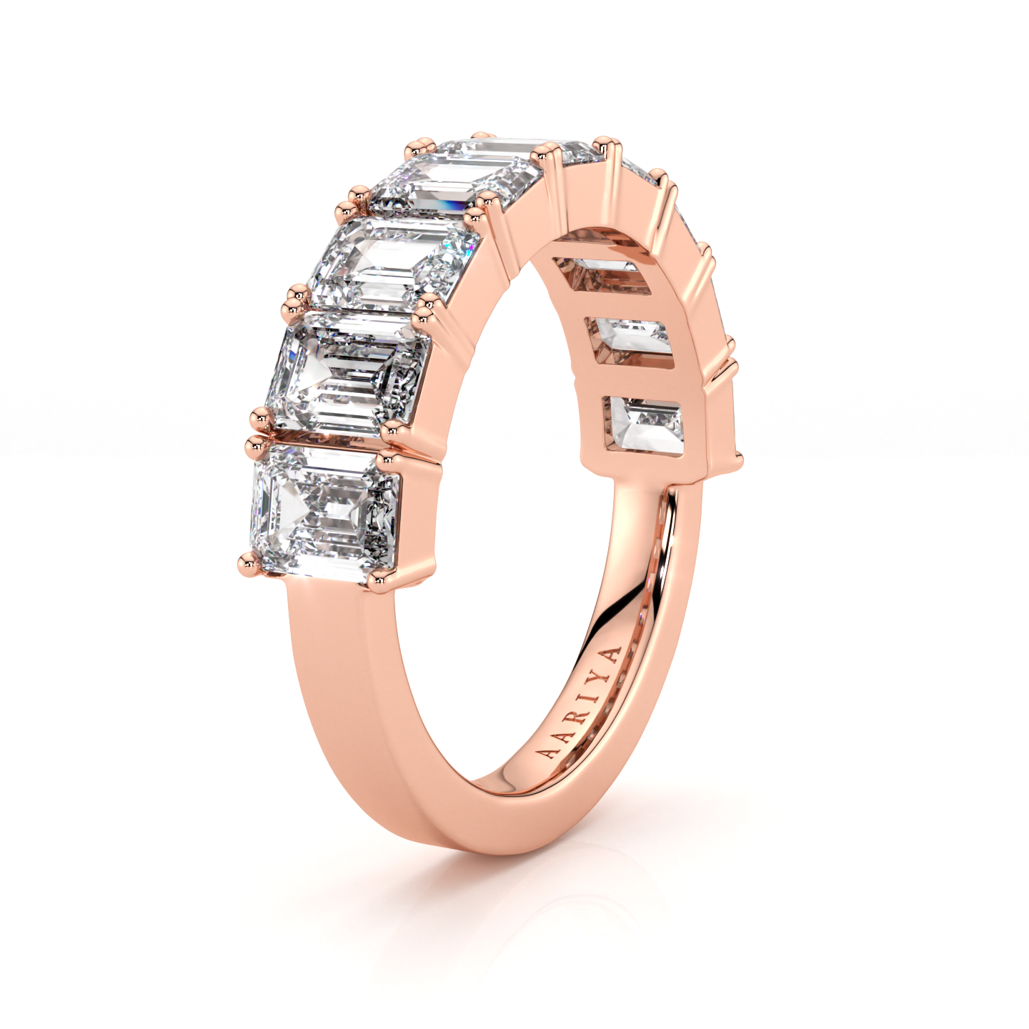 Emerald Diamond Band 50