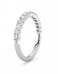 Round Natural or Lab-Grown Diamond Band 50%, view 2