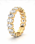 Oval Diamond Band 100