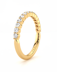 Round Natural or Lab-Grown Diamond Band 50%, view 5