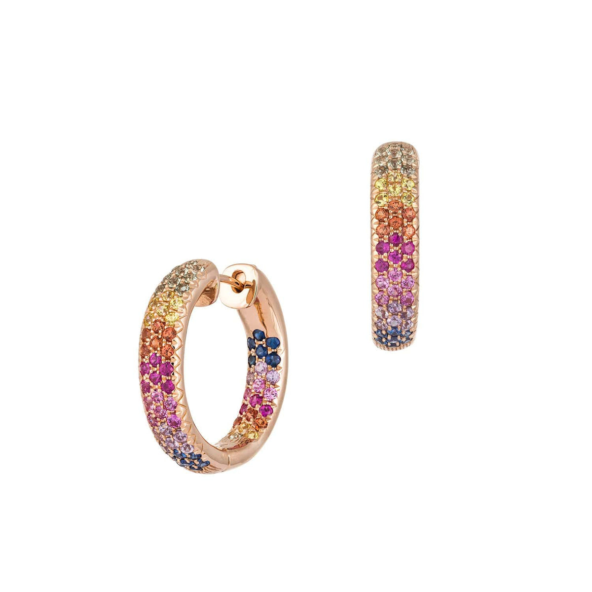 RAINBOW | Multicolored Gemstones Earrings