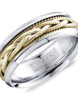 Cobalt & Gold Rope Ring