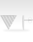 Denali Natural Diamond Earrings, view 3