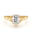 Cushion Diamond Shaped Ring