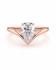 Pear Diamond Shaped Ring