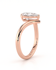 Pear Diamond Shaped Ring