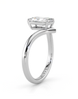 Radiant Diamond Shaped Ring