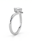 Asscher Diamond Shaped Ring