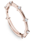 Round Diamond Dot Band