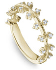 Double Row Diamond Band