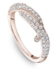 3D Diamond Pave Band