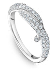 3D Diamond Pave Band