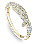 3D Diamond Pave Band
