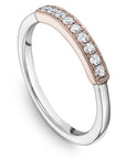 Two Tone Diamond Detailed Band