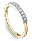 Two Tone Diamond Detailed Band