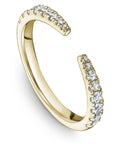 Split Round Diamond Band
