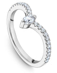 Shaped Marquise & Round Band