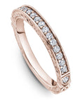 Vintage Style Diamond Band