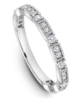 Milgrain Diamond Band