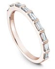 Baguette Diamond With Mlgrain Band