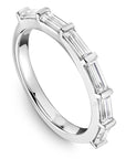 Horizontal Baguette Diamond Band