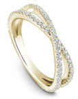 Crossover Diamond Set Band