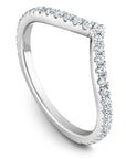 Shaped Diamond Band