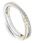 Patterned & Diamond Crossover Band