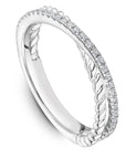 Patterned & Diamond Crossover Band