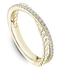 Patterned & Diamond Crossover Band