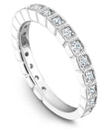 Round Milgrain Bezel Set Band