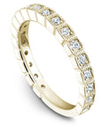 Round Milgrain Bezel Set Band