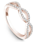 Infinity Loop Diamond Band