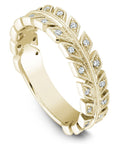Leaf Vine Diamond Band